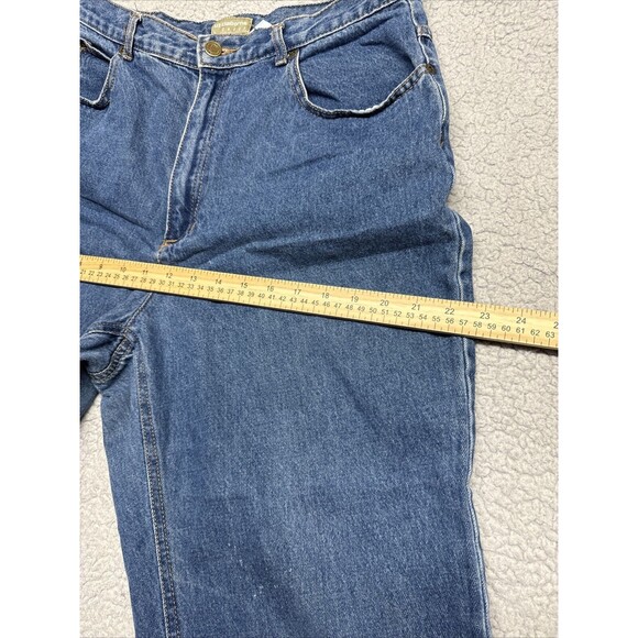 Liz Claiborne Lizwear Jeans Classic Fit Straight Women's 16 Short Blue High Rise - Picture 7 of 10